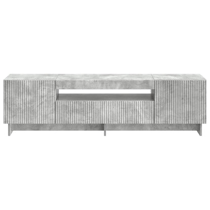 Mobile TV LED EDE 153 x 35 x 43 cm Grigio Cemento