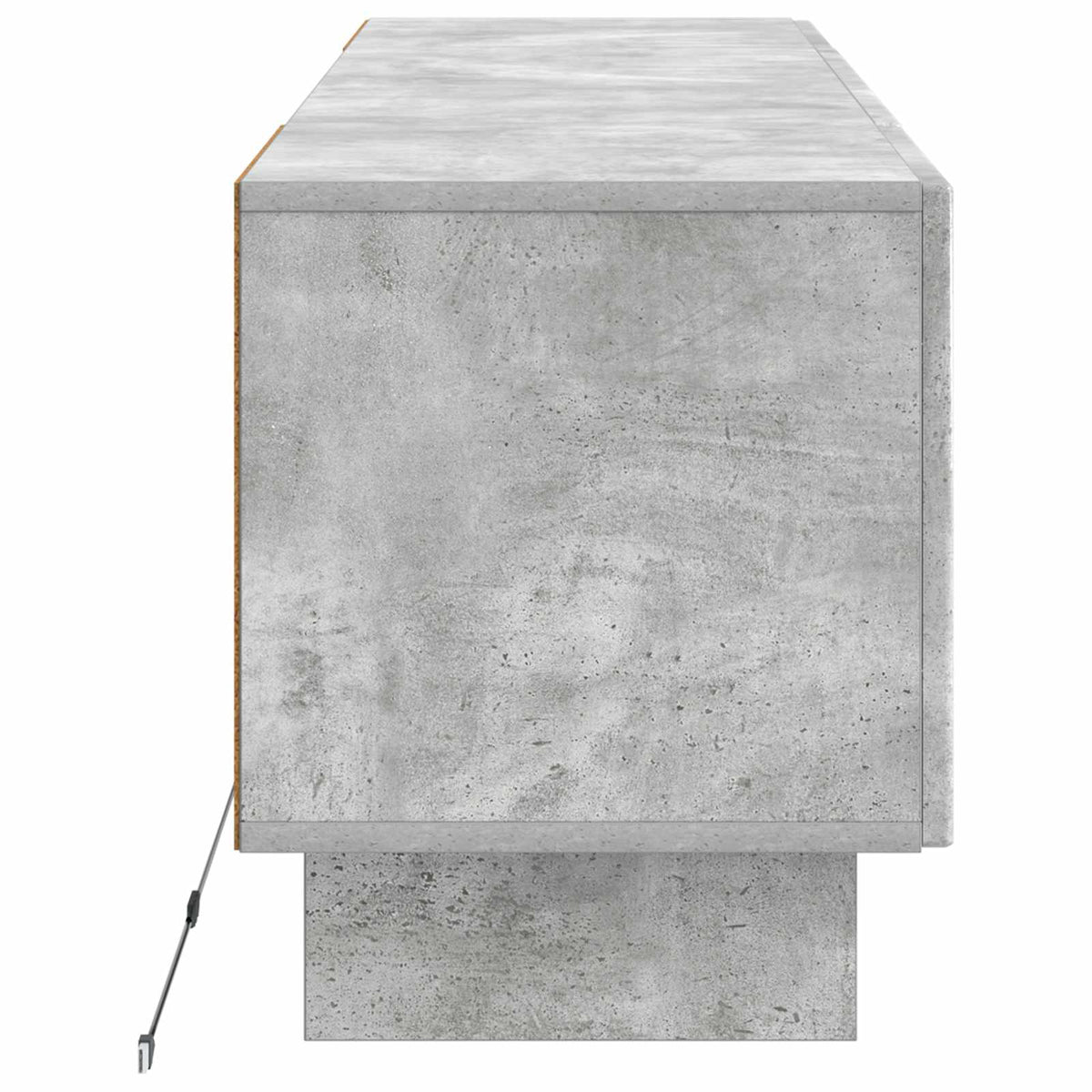 Mobile TV LED EDE 153 x 35 x 43 cm Grigio Cemento