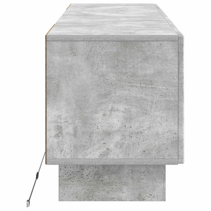 Mobile TV LED EDE 153 x 35 x 43 cm Grigio Cemento