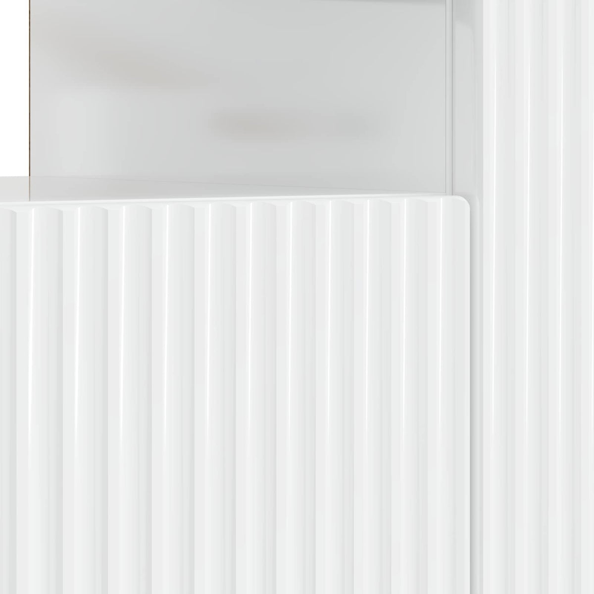 Mobile TV LED EDE 153 x 35 x 43 cm Bianco Lucido