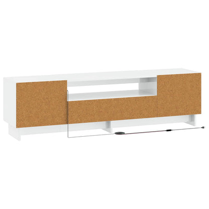 Mobile TV LED EDE 153 x 35 x 43 cm Bianco Lucido