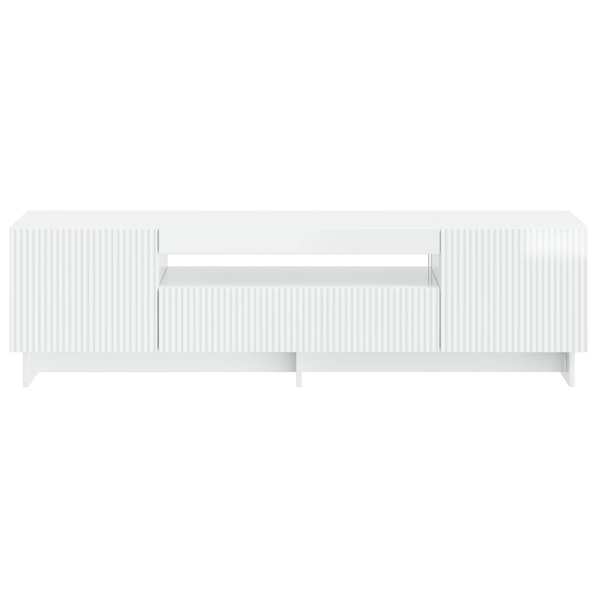 Mobile TV LED EDE 153 x 35 x 43 cm Bianco Lucido