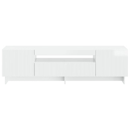 Mobile TV LED EDE 153 x 35 x 43 cm Bianco Lucido
