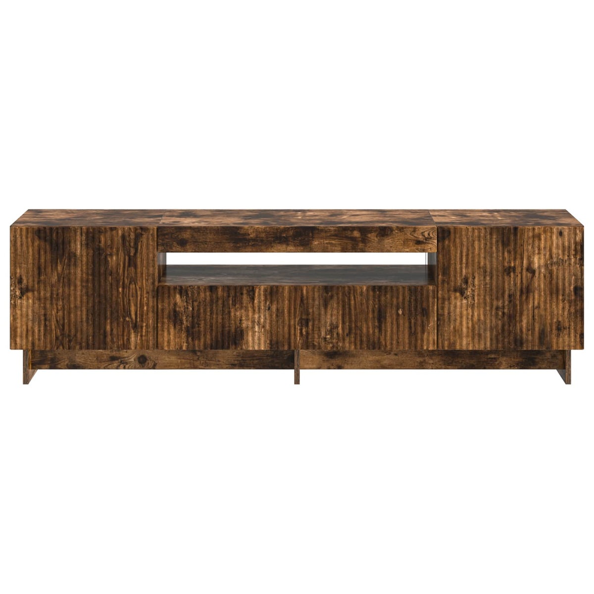 Mobile TV LED EDE 153 x 35 x 43 cm Rovere Fumo