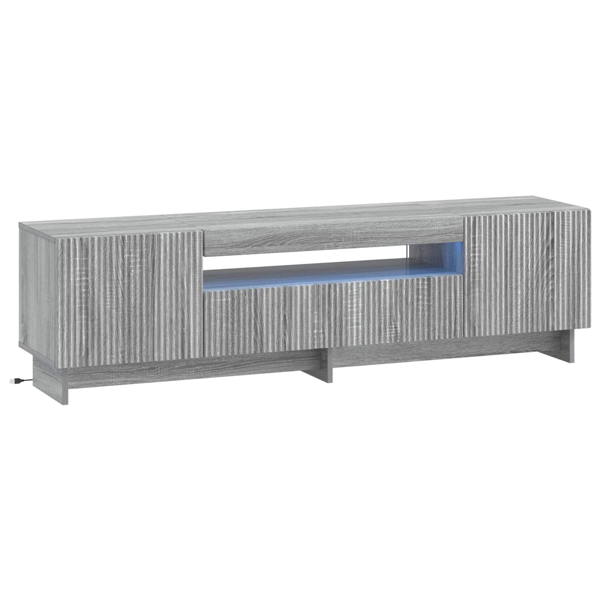 Mobile TV LED EDE 153 x 35 x 43 cm Sonoma grigio