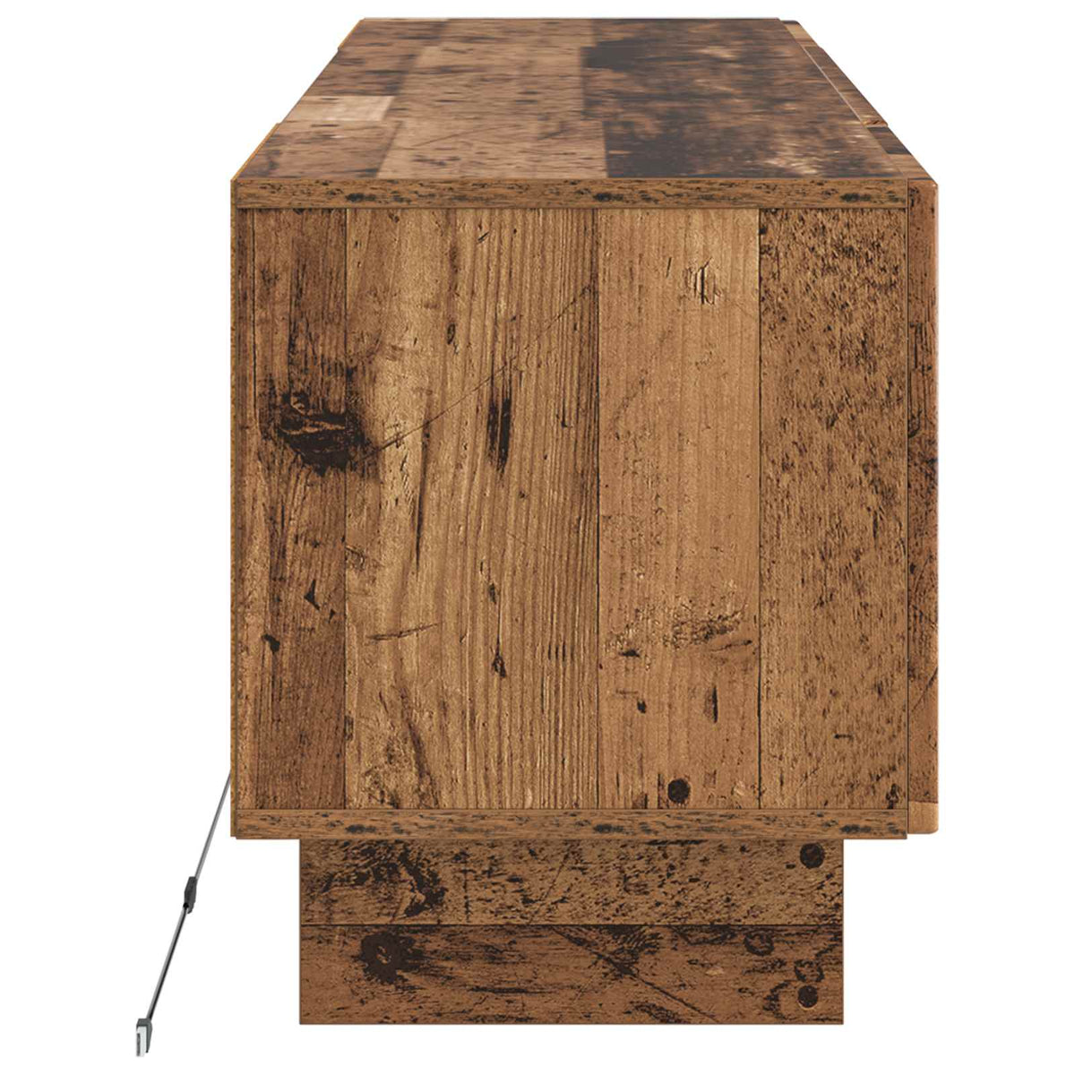 Mobile TV LED EDE 153 x 35 x 43 cm Legno antico