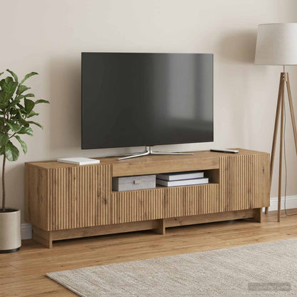 Mobile TV LED EDE 153 x 35 x 43 cm Rovere Artigianale