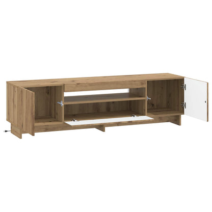 Mobile TV LED EDE 153 x 35 x 43 cm Rovere Artigianale