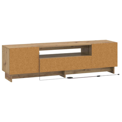 Mobile TV LED EDE 153 x 35 x 43 cm Rovere Artigianale
