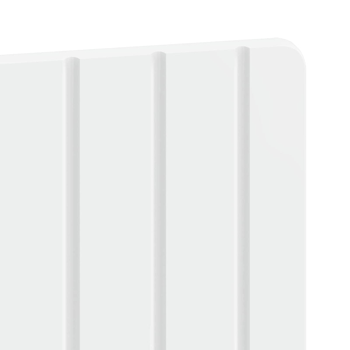 Testiera da Muro ZWOLLE Bianco Lucido Legno ingegnerizzato - homemem39