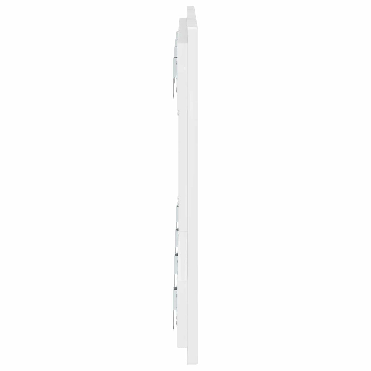 Testiera da Muro ZWOLLE Bianco Lucido Legno ingegnerizzato - homemem39