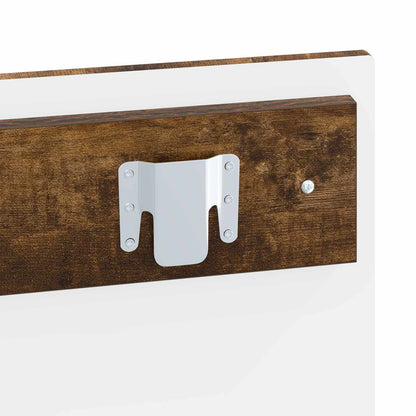 Testiera da Muro HOORN Rovere Fumo Legno ingegnerizzato