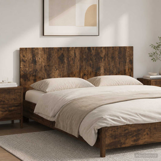 Testiera da Muro HOORN Rovere Fumo Legno ingegnerizzato