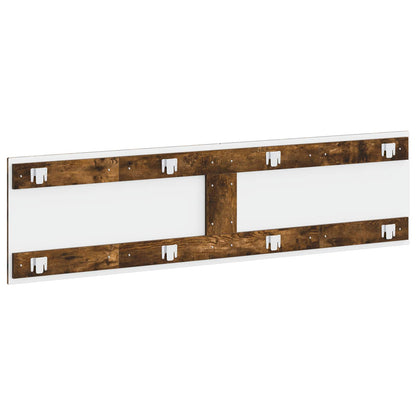 Testiera da Muro HOORN Rovere Fumo Legno ingegnerizzato