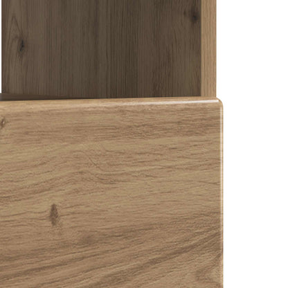 Mobile TV LED Rovere Artigianale Legno ingegnerizzato | homemem39