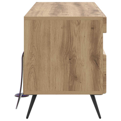Mobile TV LED Rovere Artigianale Legno ingegnerizzato | homemem39