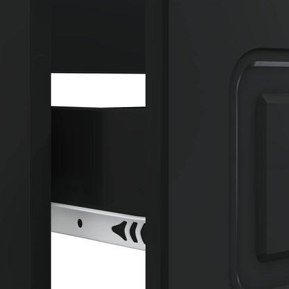 Armadio per Lavabo da Bagno UTRECHT Nero 82 x 41 x 56 cm