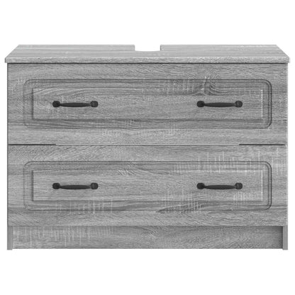 Armadio per Lavabo da Bagno UTRECHT Sonoma grigio