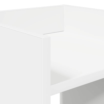 Supporto per piante con lo scaffale Bianco 30 x 30 x 100 cm | homemem39