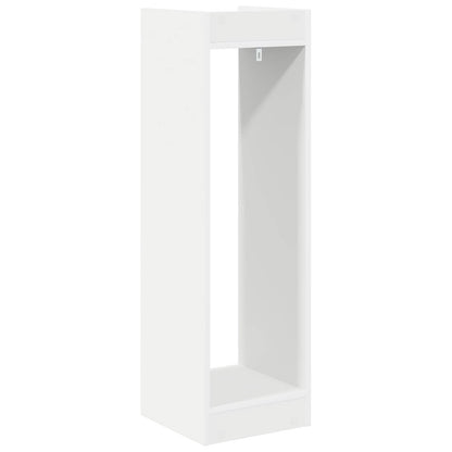 Supporto per piante con lo scaffale Bianco 30 x 30 x 100 cm | homemem39
