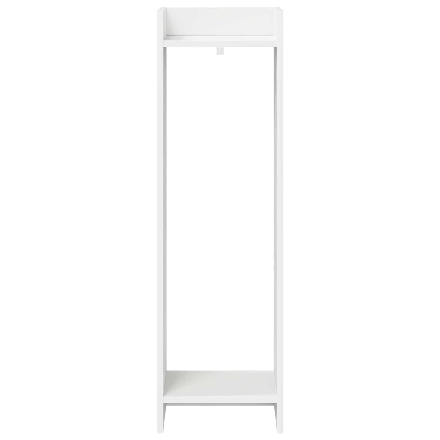 Supporto per piante con lo scaffale Bianco 30 x 30 x 100 cm | homemem39
