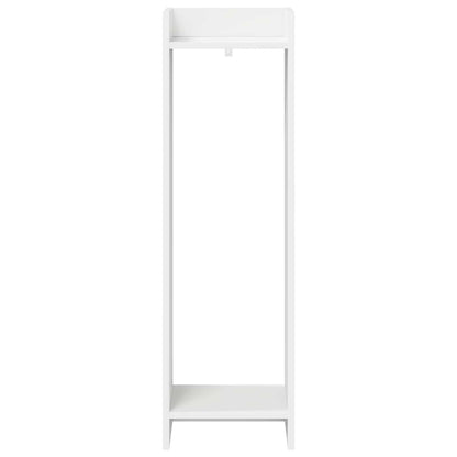 Supporto per piante con lo scaffale Bianco 30 x 30 x 100 cm | homemem39