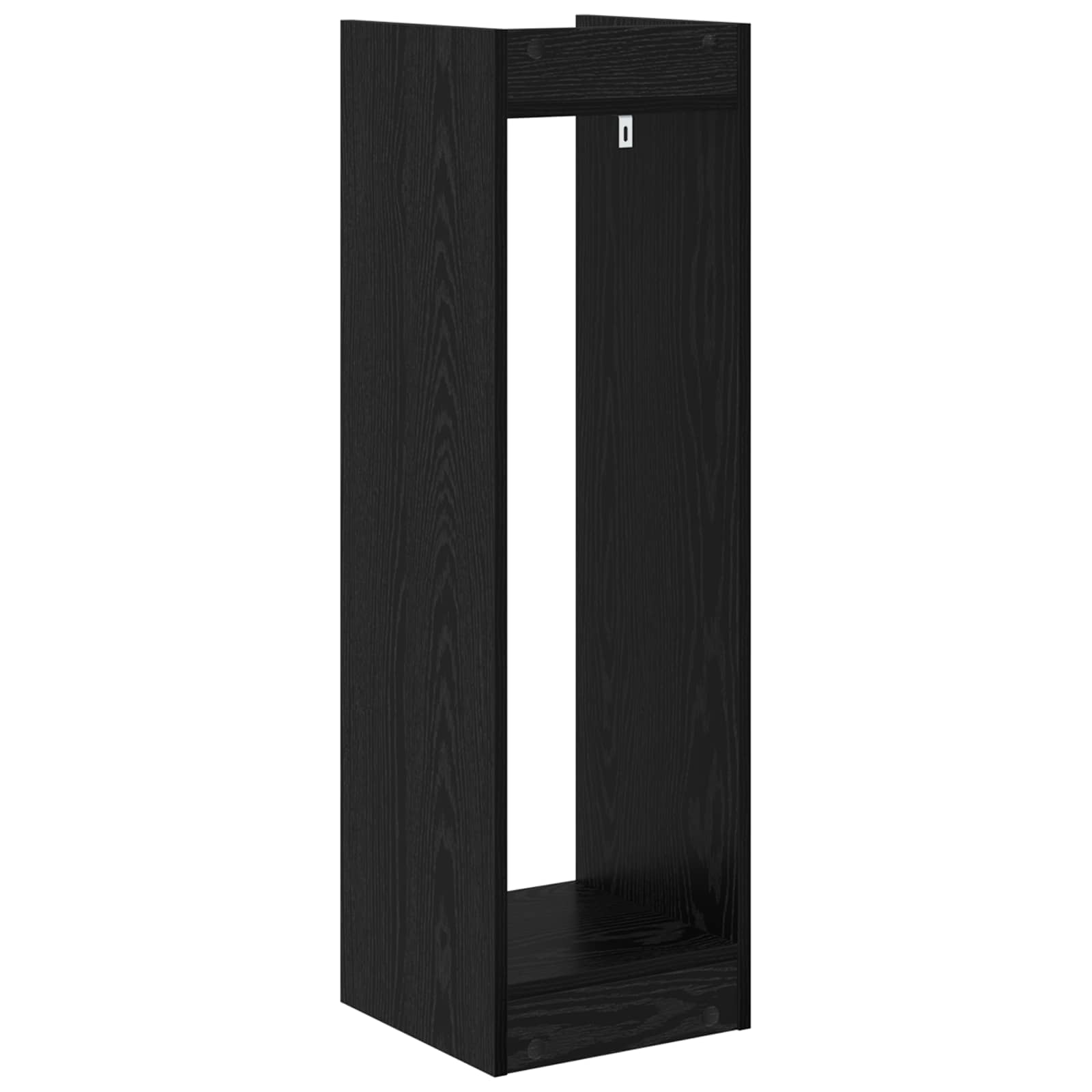 Supporto per piante Rovere Nero 30 x 30 x 100 cm | homemem39