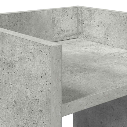 Supporto per piante Grigio Cemento 30 x 30 x 100 cm | homemem39