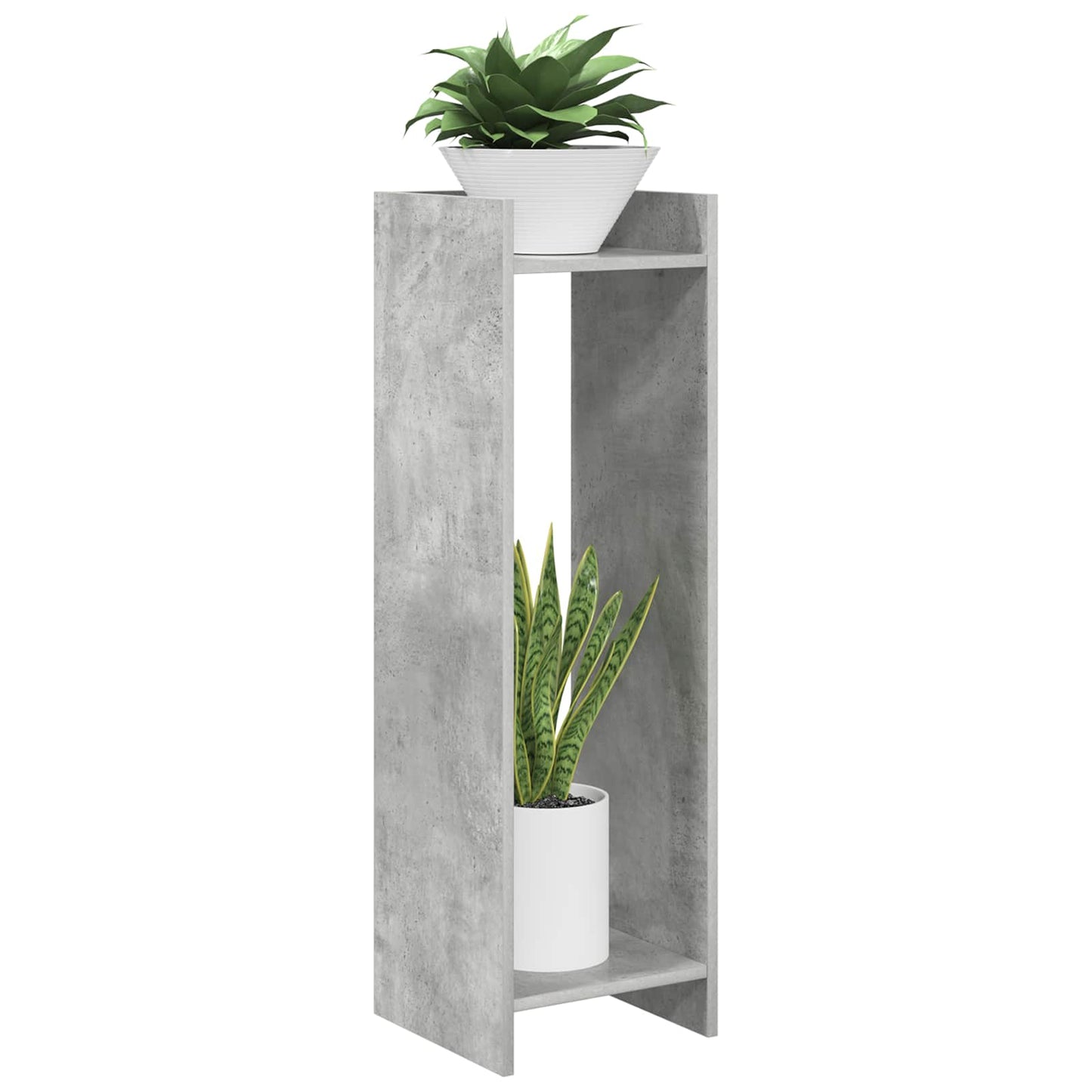 Supporto per piante Grigio Cemento 30 x 30 x 100 cm | homemem39
