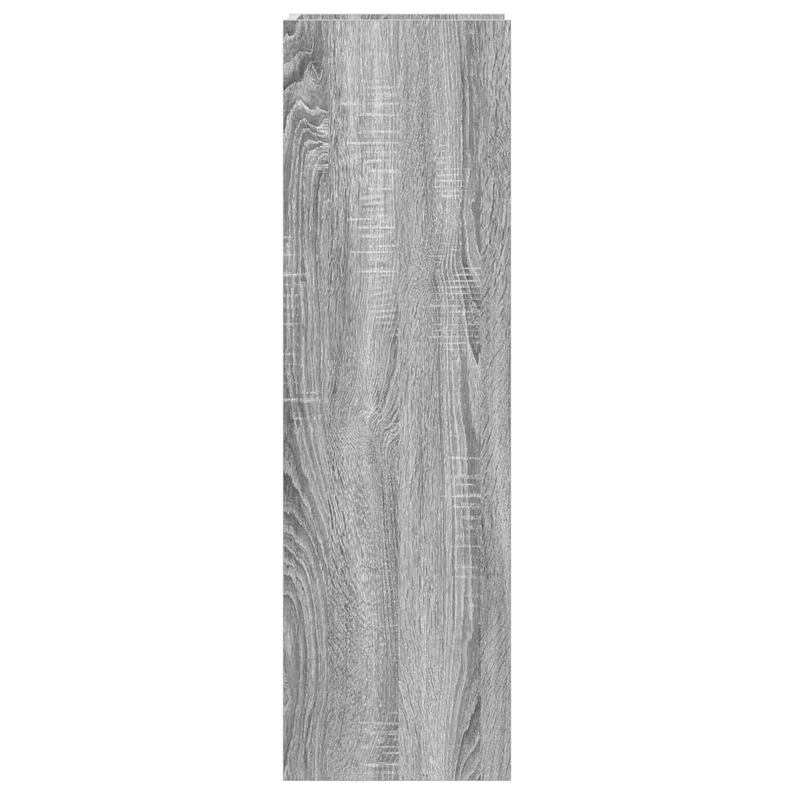 Supporto per piante Sonoma grigia 30 x 30 x 100 cm | homemem39