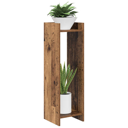 Supporto per piante 2 pcs Legno vecchio 30 x 30 x 100 cm | homemem39