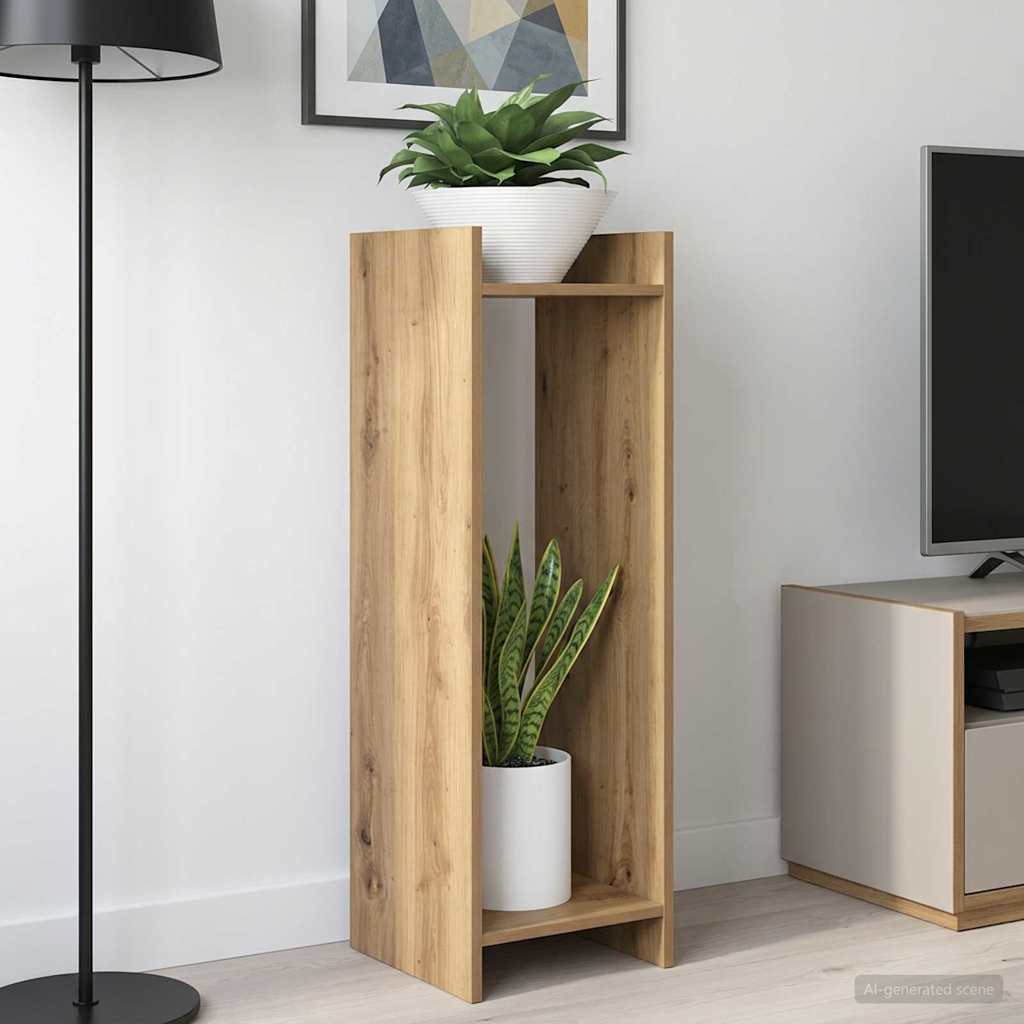 Supporto per piante Rovere Artigianale 30 x 30 x 100 cm | homemem39