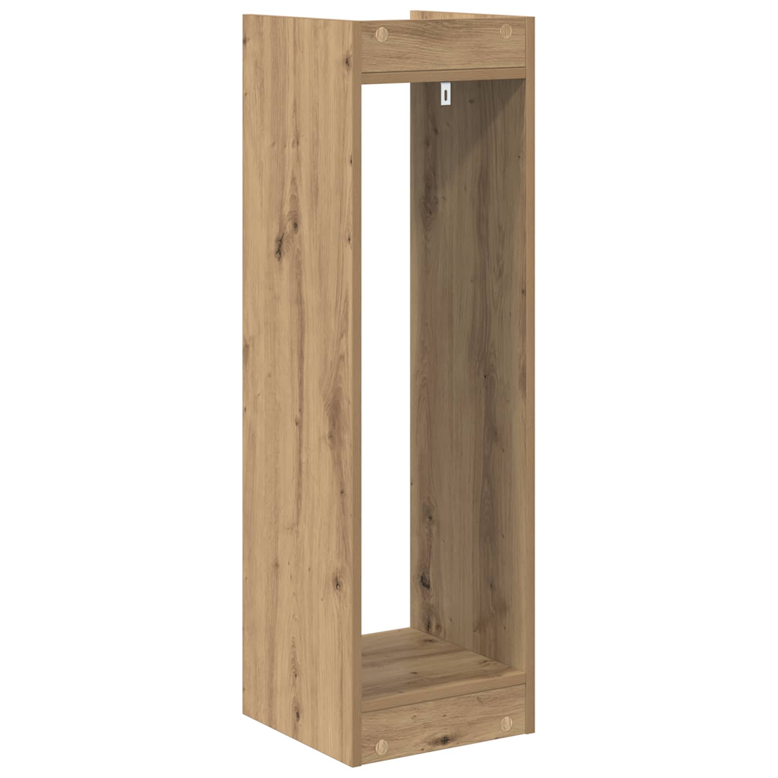 Supporto per piante 2 pcs Rovere Artigianale 30 x 30 x 100 cm | homemem39