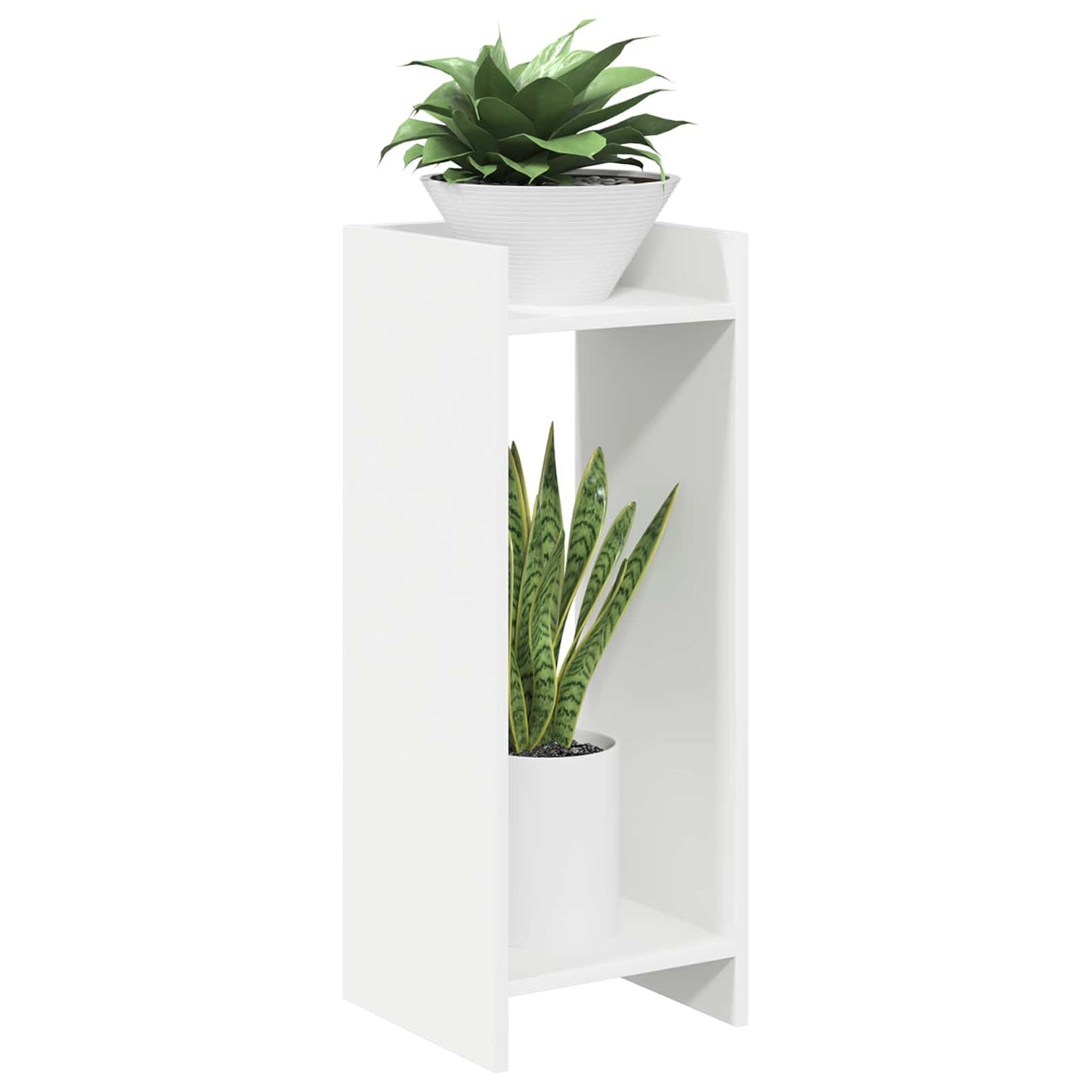 Supporto per piante 2 pcs Bianco 30 x 30 x 80 cm | homemem39