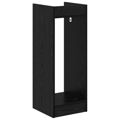 Supporto per piante 2 pcs Rovere Nero 30 x 30 x 80 cm | homemem39