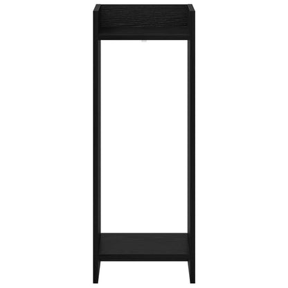 Supporto per piante 2 pcs Rovere Nero 30 x 30 x 80 cm | homemem39