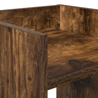 Supporto per piante Quercia Affumicata 30 x 30 x 80 cm | homemem39