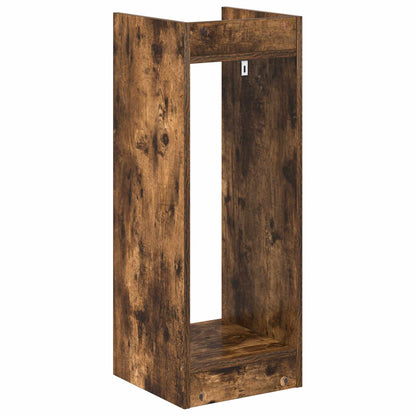 Supporto per piante 2 pcs Quercia Affumicata 30 x 30 x 80 cm | homemem39