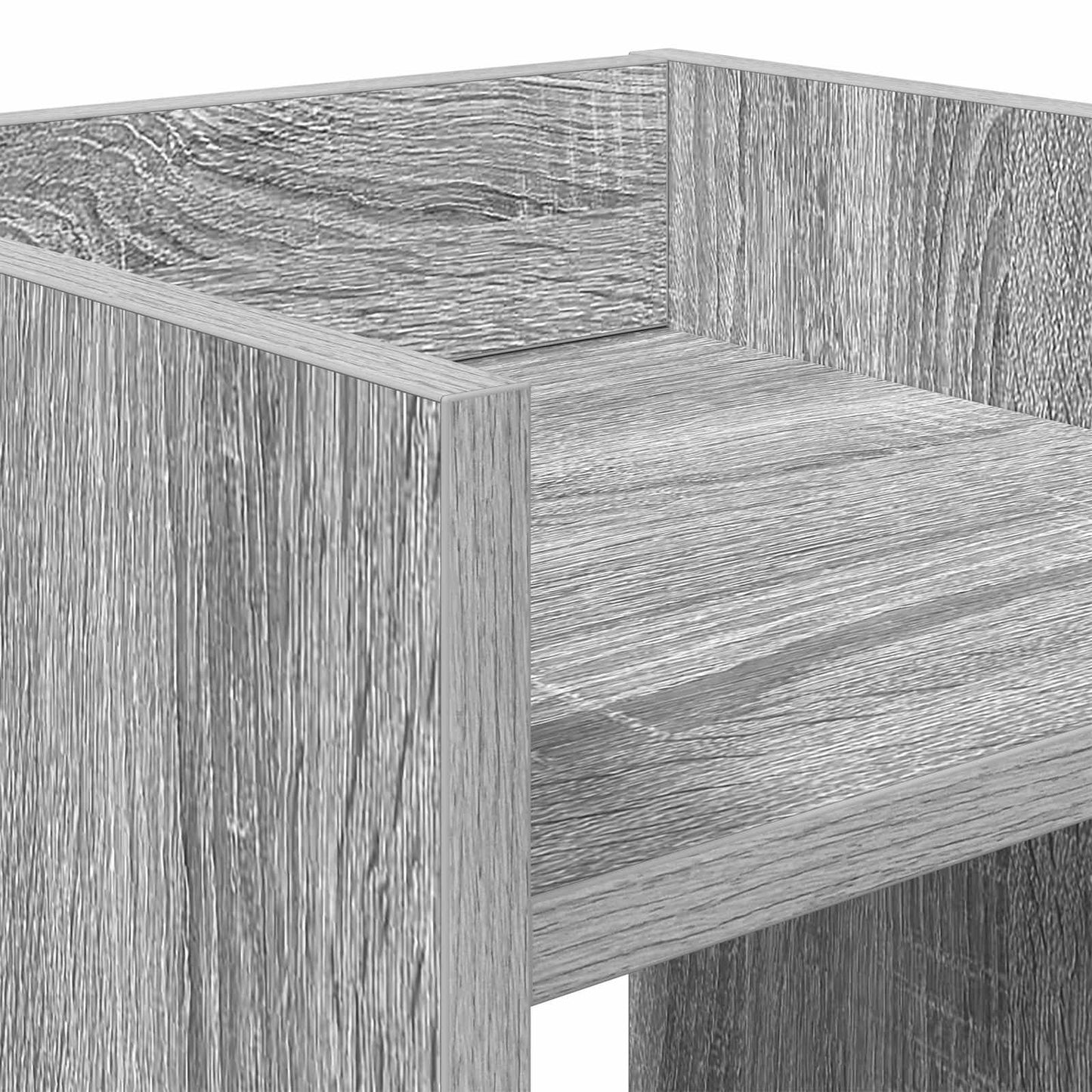 Supporto per piante Sonoma grigia 30 x 30 x 80 cm | homemem39
