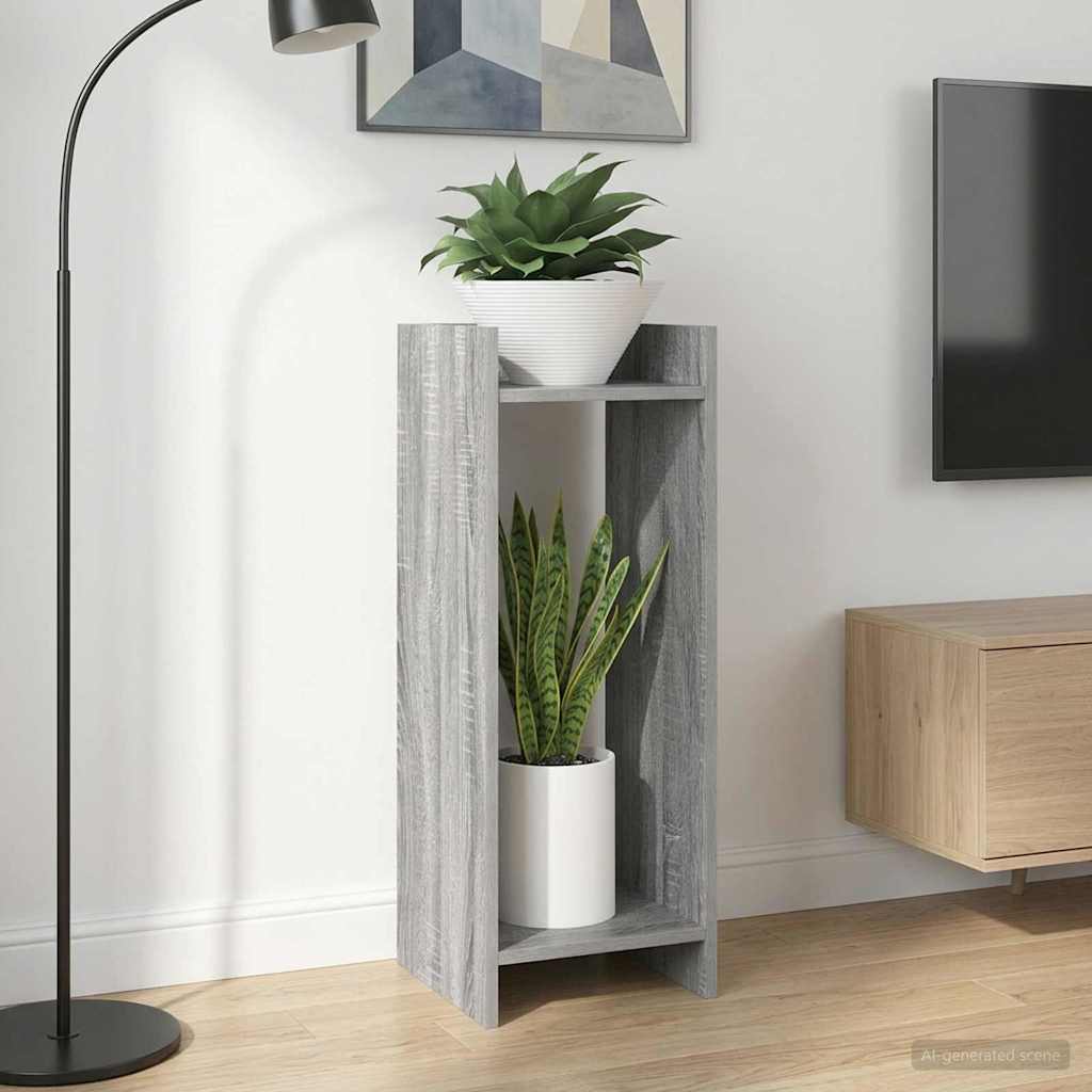 Supporto per piante 2 pcs Sonoma grigia 30 x 30 x 80 cm | homemem39