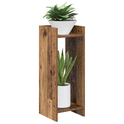 Supporto per piante 2 pcs Legno vecchio 30 x 30 x 80 cm | homemem39