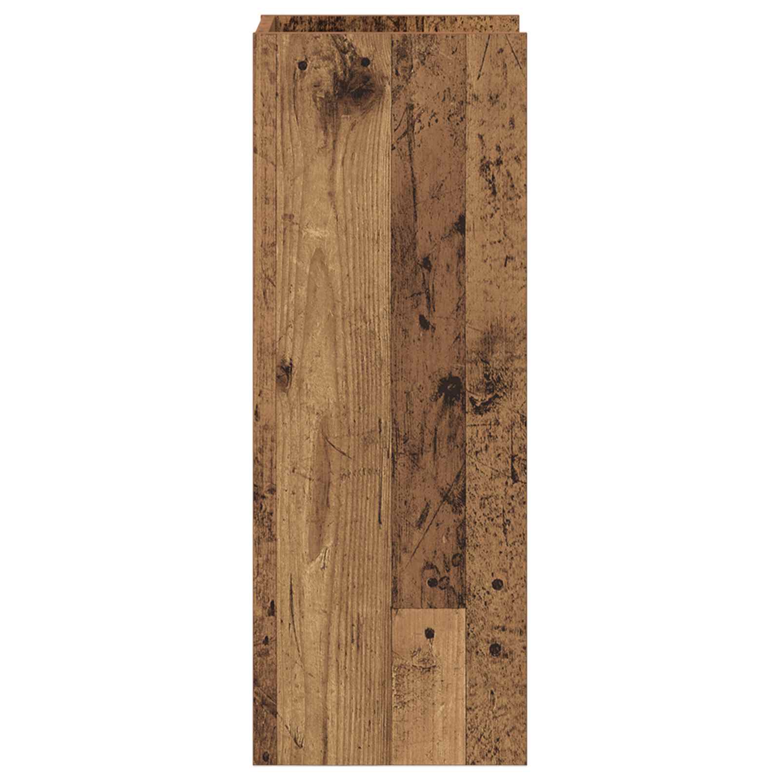 Supporto per piante 2 pcs Legno vecchio 30 x 30 x 80 cm | homemem39