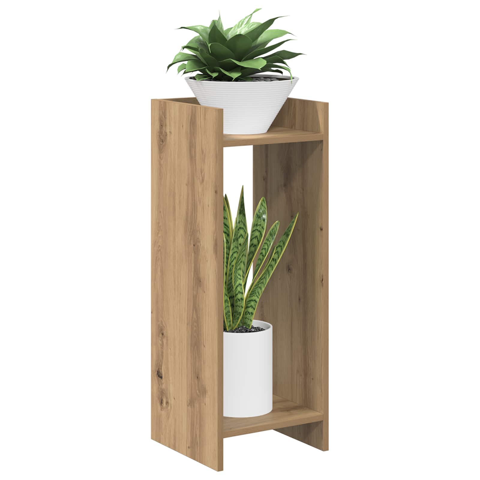Supporto per piante Rovere Artigianale 30 x 30 x 80 cm | homemem39