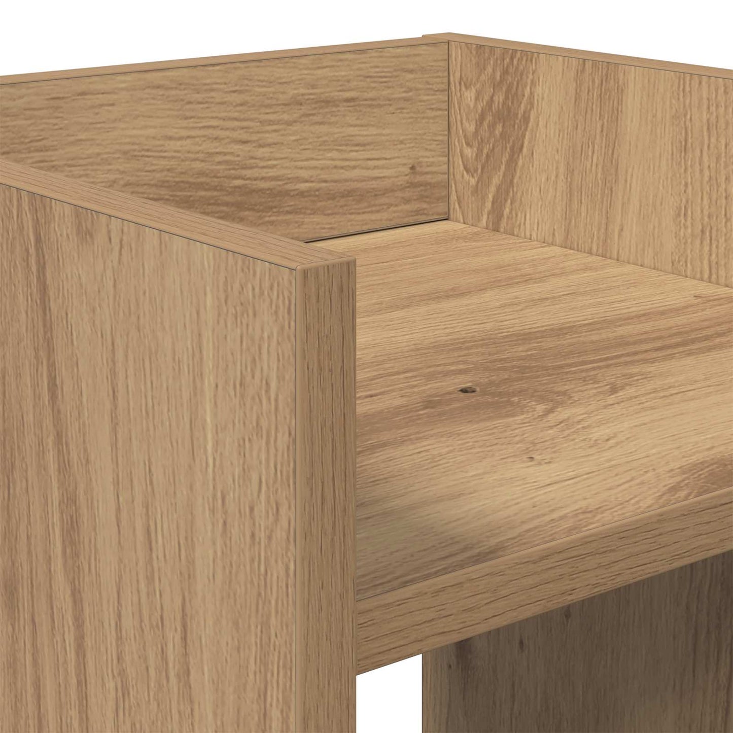 Supporto per piante 2 pcs Rovere Artigianale 30 x 30 x 80 cm | homemem39