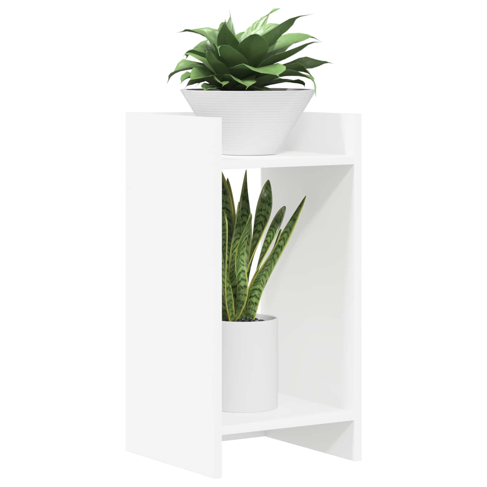 Supporto per piante Bianco 30 x 30 x 60 cm Legno ingegnerizzato | homemem39
