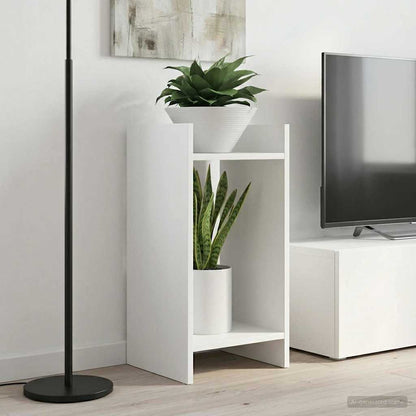 Supporto per piante 2 pcs Bianco 30 x 30 x 60 cm | homemem39