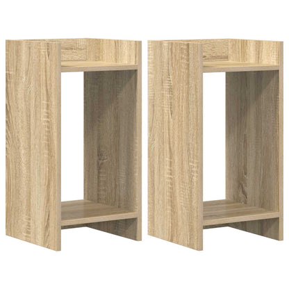Supporto per piante 2 pcs Rovere Sonoma 30 x 30 x 60 cm | homemem39
