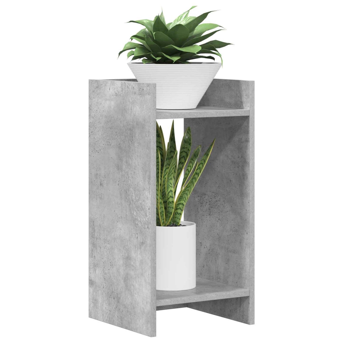 Supporto per piante 2 pcs Grigio Cemento 30 x 30 x 60 cm | homemem39
