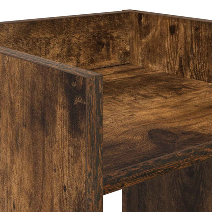 Supporto per piante 2 pcs Quercia Affumicata 30 x 30 x 60 cm | homemem39