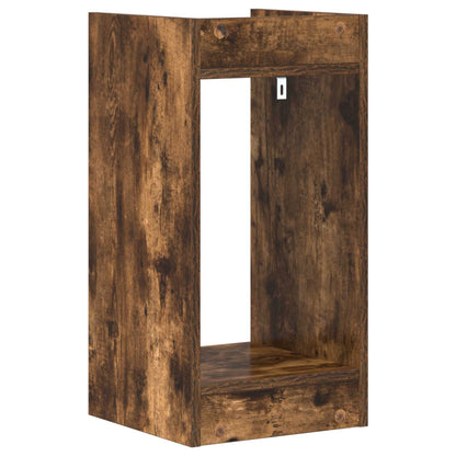 Supporto per piante 2 pcs Quercia Affumicata 30 x 30 x 60 cm | homemem39